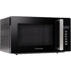 Singer MWGBL DGT Φούρνος Μικροκυμάτων με Grill 20lt Μαύρος